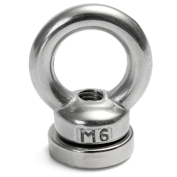 Strong Magnet 20x5mm Eyebolt Ring Magnet Salvage Strong Magnetic